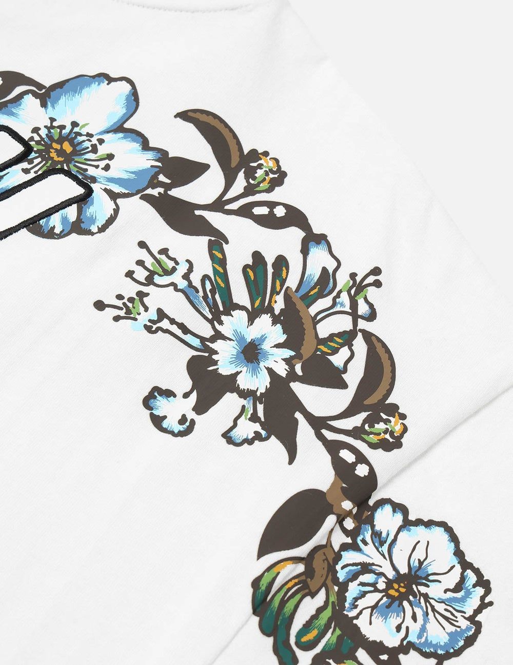  Áo Evisu Floral Daicock Logo Loose Fit T-Shirt 'White' 