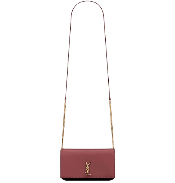  Túi Nữ Saint Laurent Cassandre Phone Holder 'Rouge Merlot' 