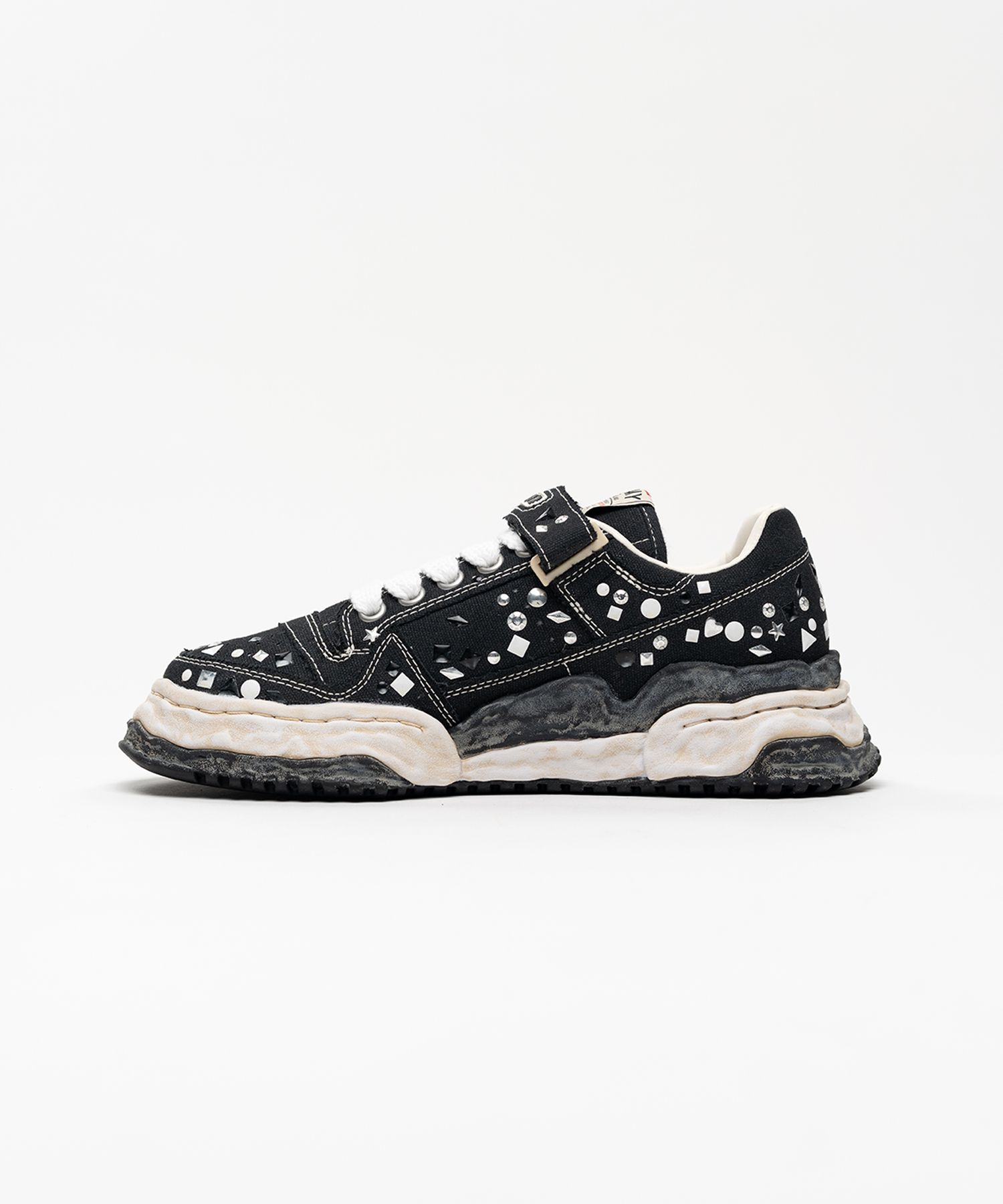  Giày Maison Mihara Yasuhiro Keith OG Sole Embellished 'Black White' 