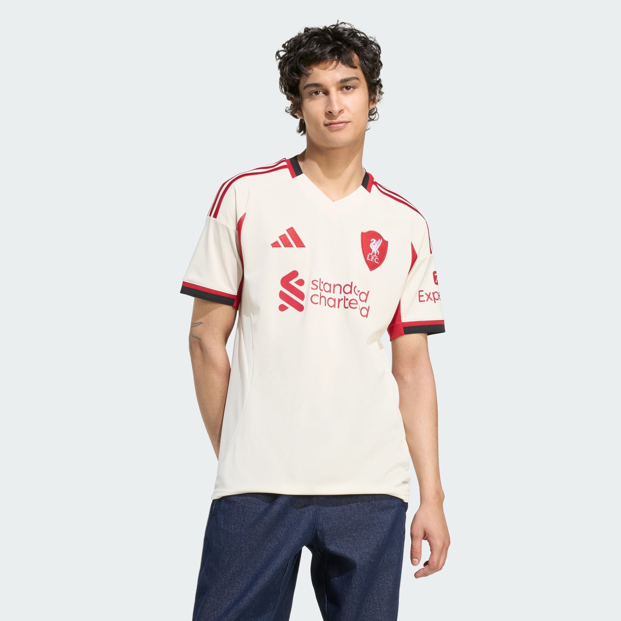  Áo Adidas Liverpool FC 25/26 'Wonder White' 