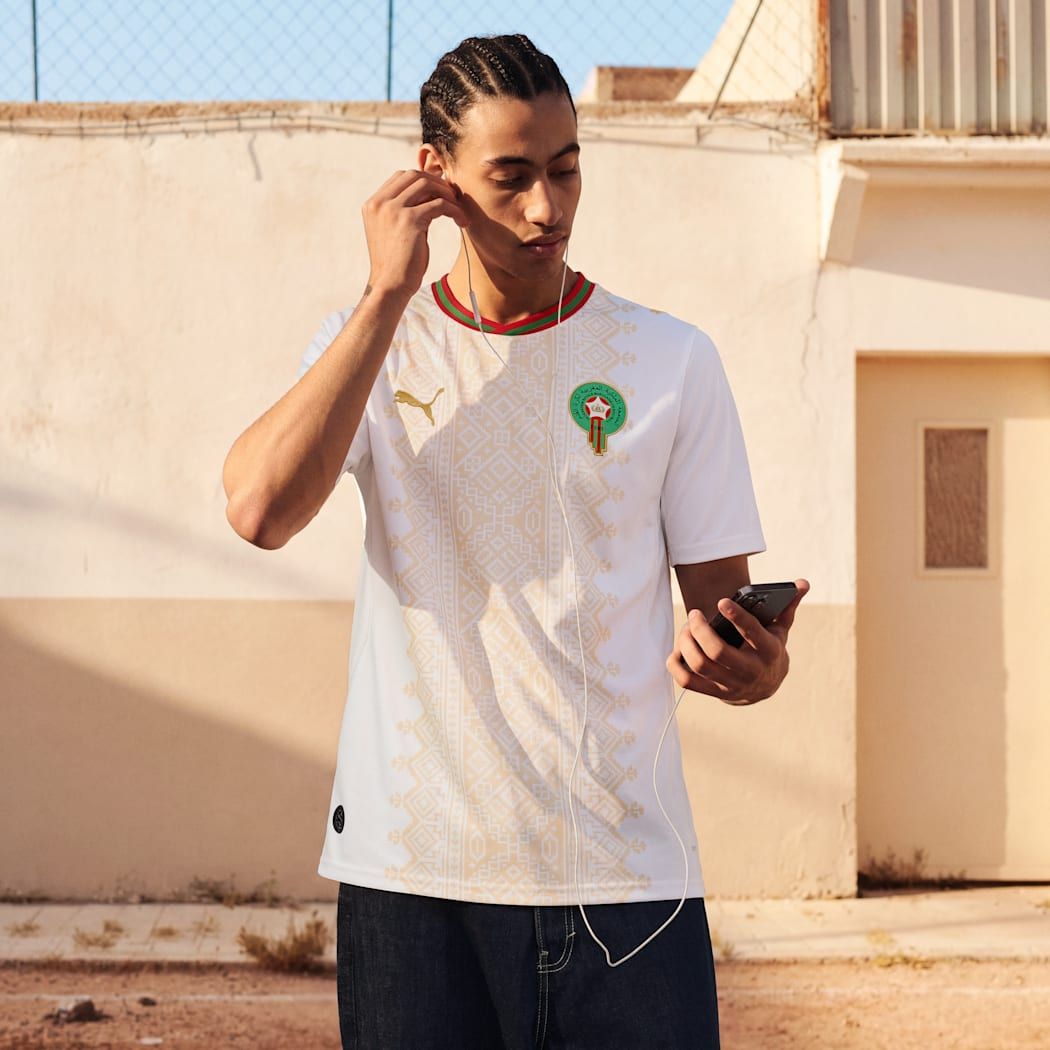  Áo Puma Morocco 2026 Away Jersey 'White' 