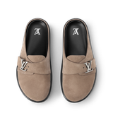  Dép Nam Louis Vuitton LV Easy Mules 'Taupe' 
