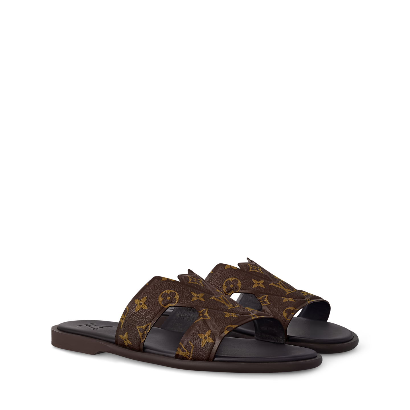  Dép Nam Louis Vuitton LV Oasis Mule 'Brown' 