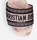 Dép Nữ Dior Lucky Dway Slide 'Rose' 