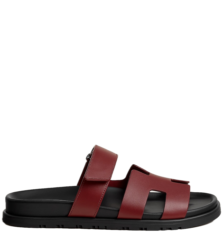  Dép Nữ Hermes Chypre Sandal 'Rouge H' 