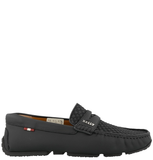  Giày Nam Bally Pikat Leather Loafers 'Black' 