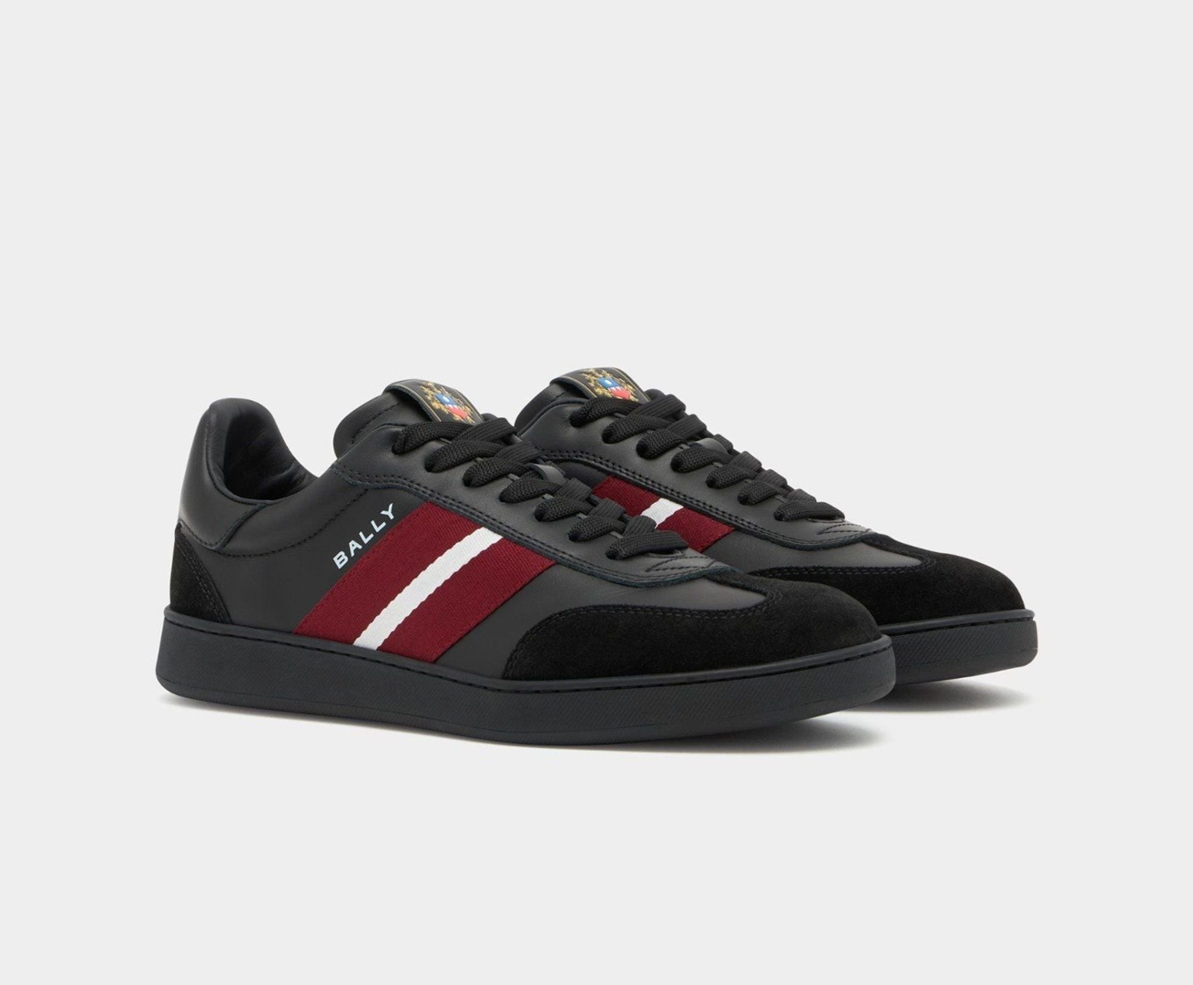  Giày Nam Bally Retro Crest Sneaker 'Black' 
