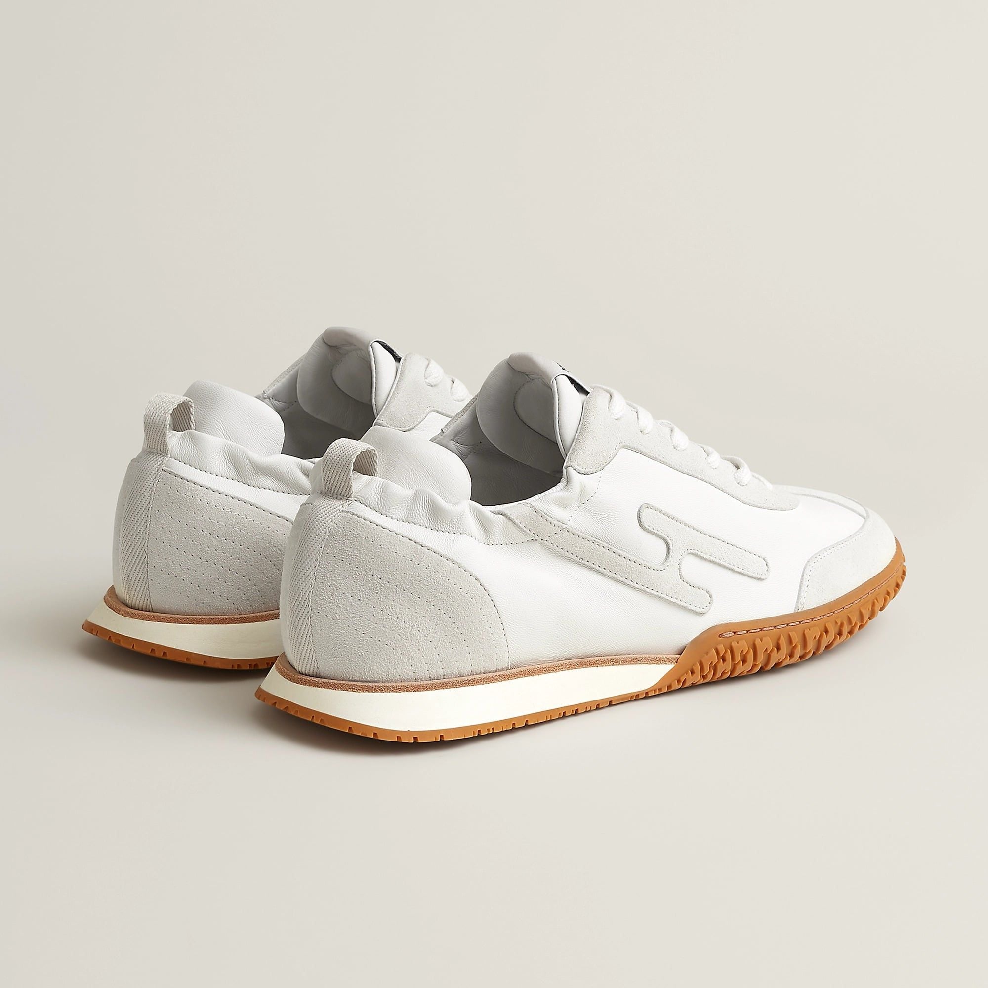  Giày Nam Hermes Jet Sneaker 'Blanc' 