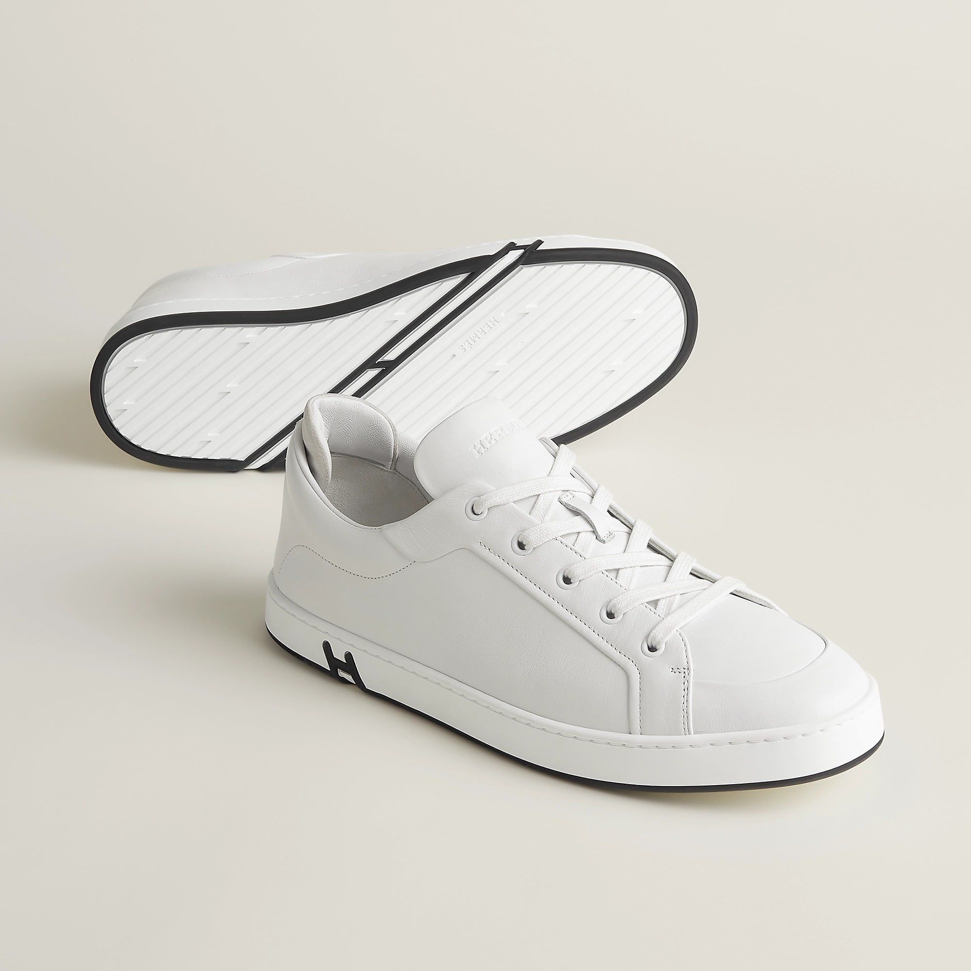  Giày Nam Hermes Kid Sneaker 'Blanc' 