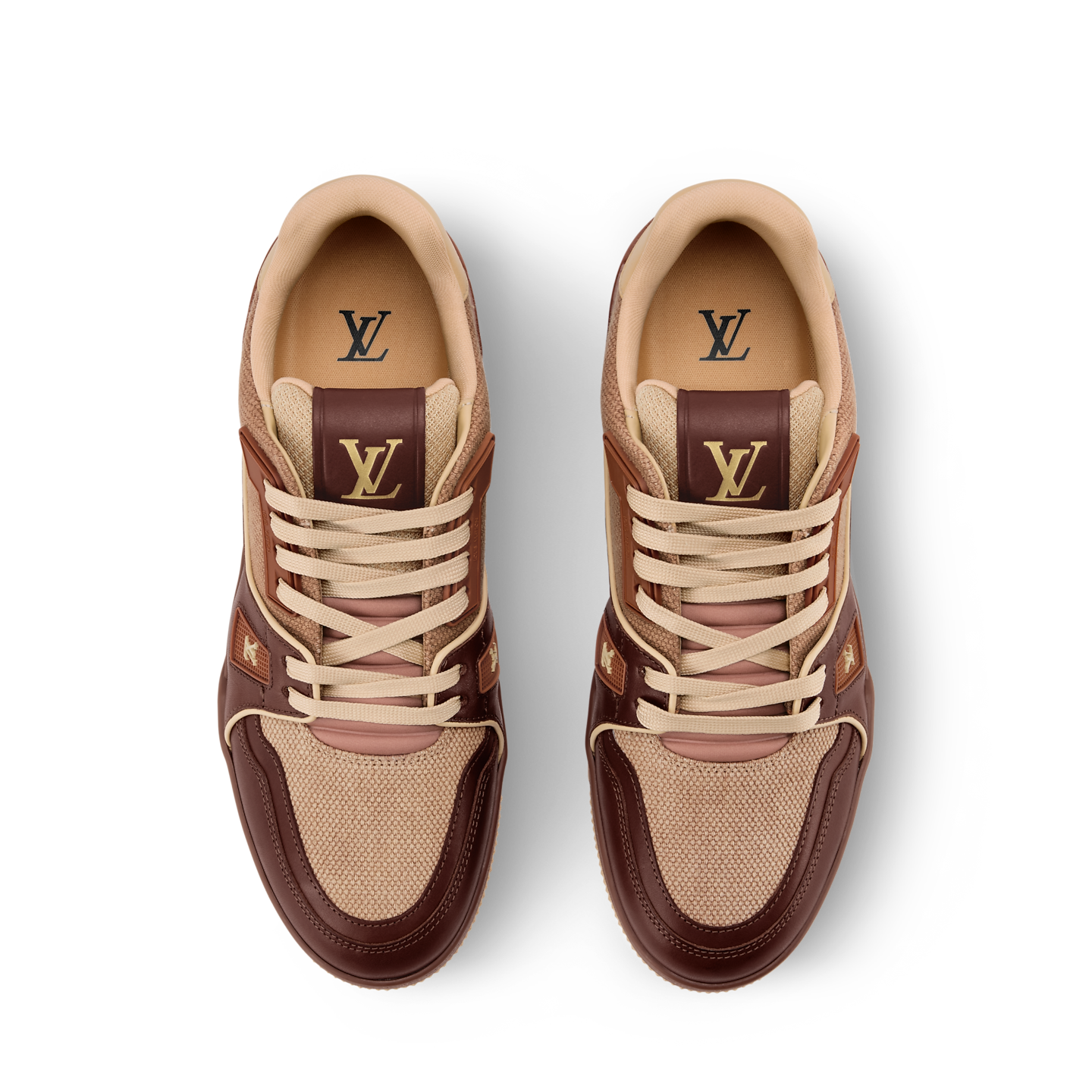  Giày Nam Louis Vuitton LV Trainer 'Brown' 