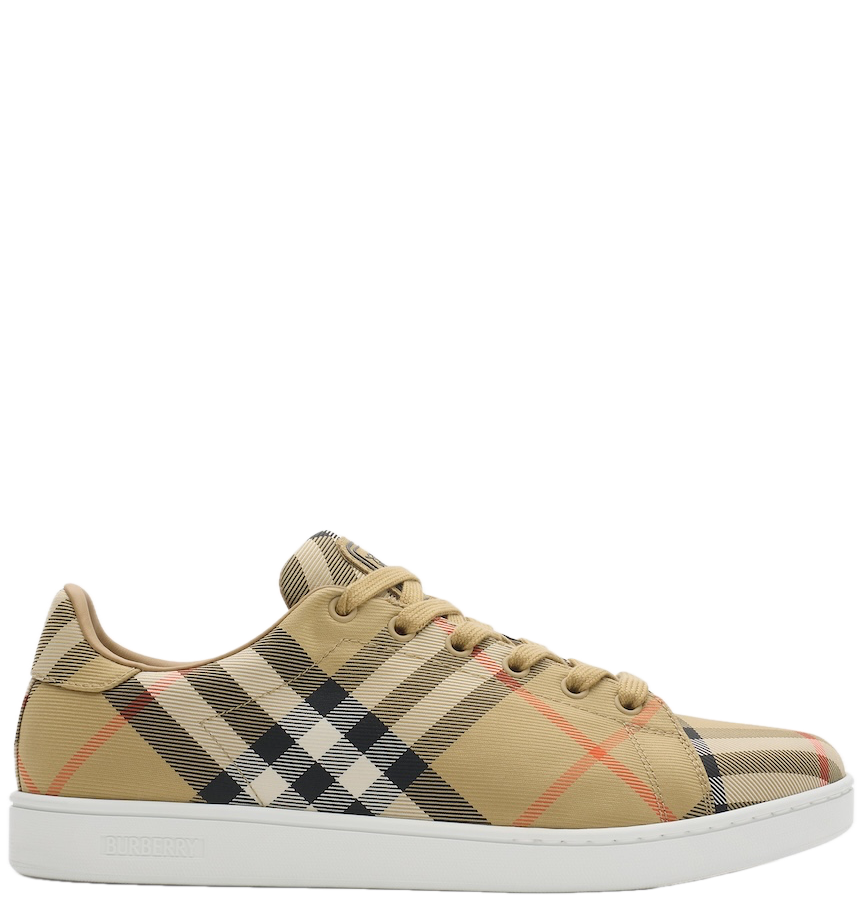  Giày Nữ Burberry Check Set Sneakers 'Beige' 