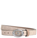  Thắt Lưng Nữ Coach Leather Belts 'Beige' 