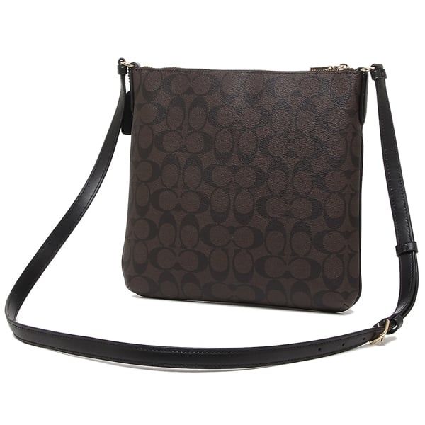  Túi Coach Rowan File Bag Brown 'Black' 