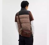  Túi Coach Warner Crossbody Bag 'Brown' 