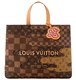  Túi Louis Vuitton Shopper MM Tote Bag 'Brown' 