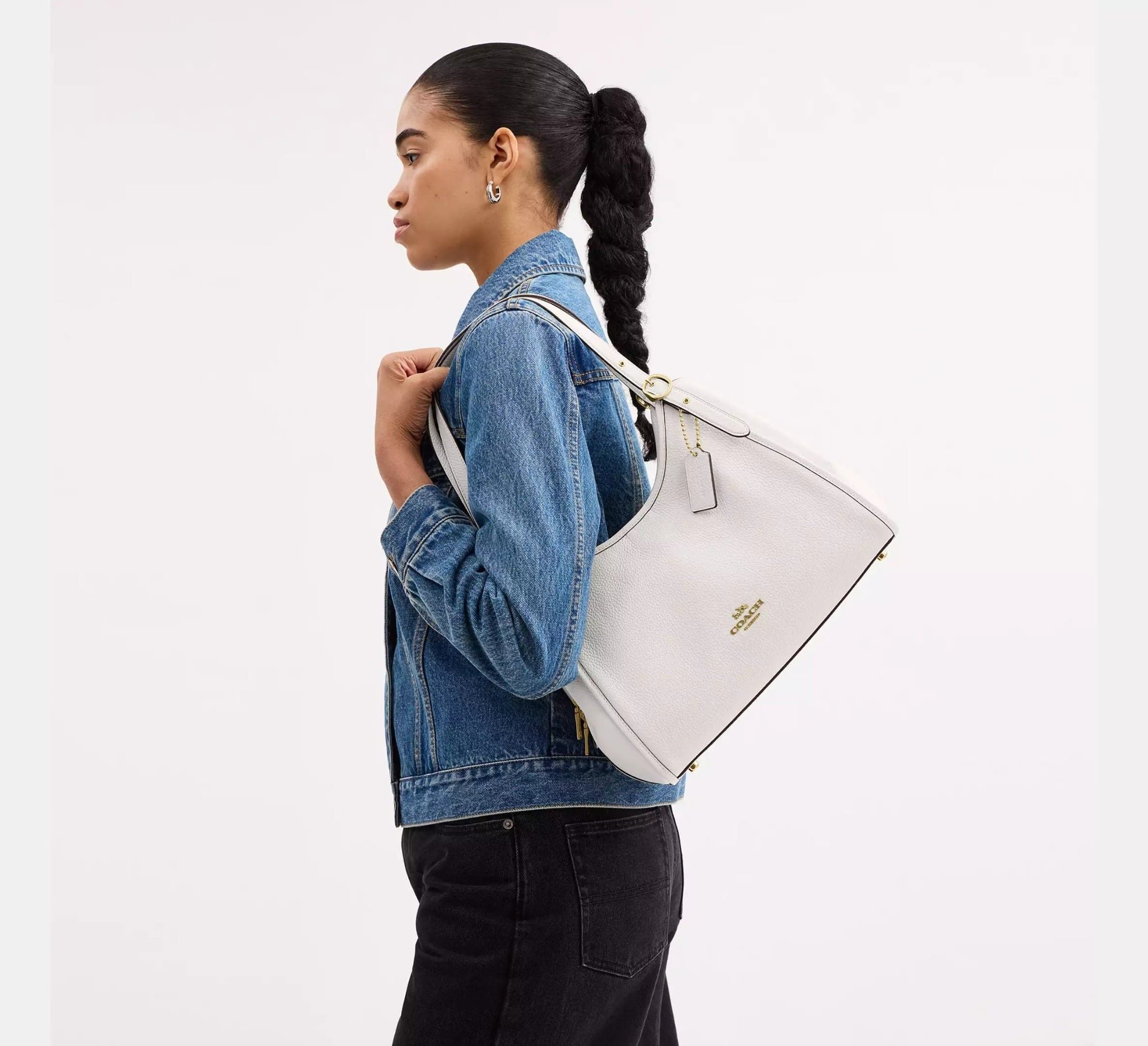  Túi Nữ Coach Erin Shoulder Bag 'Chalk' 