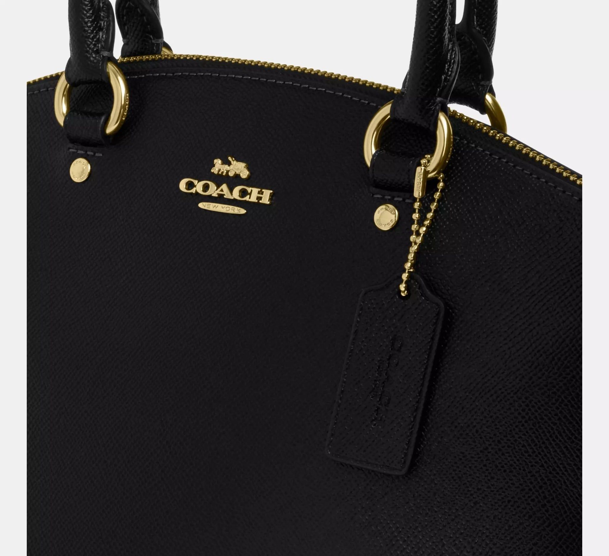  Túi Nữ Coach Sadie Satchel Bag 'Black' 