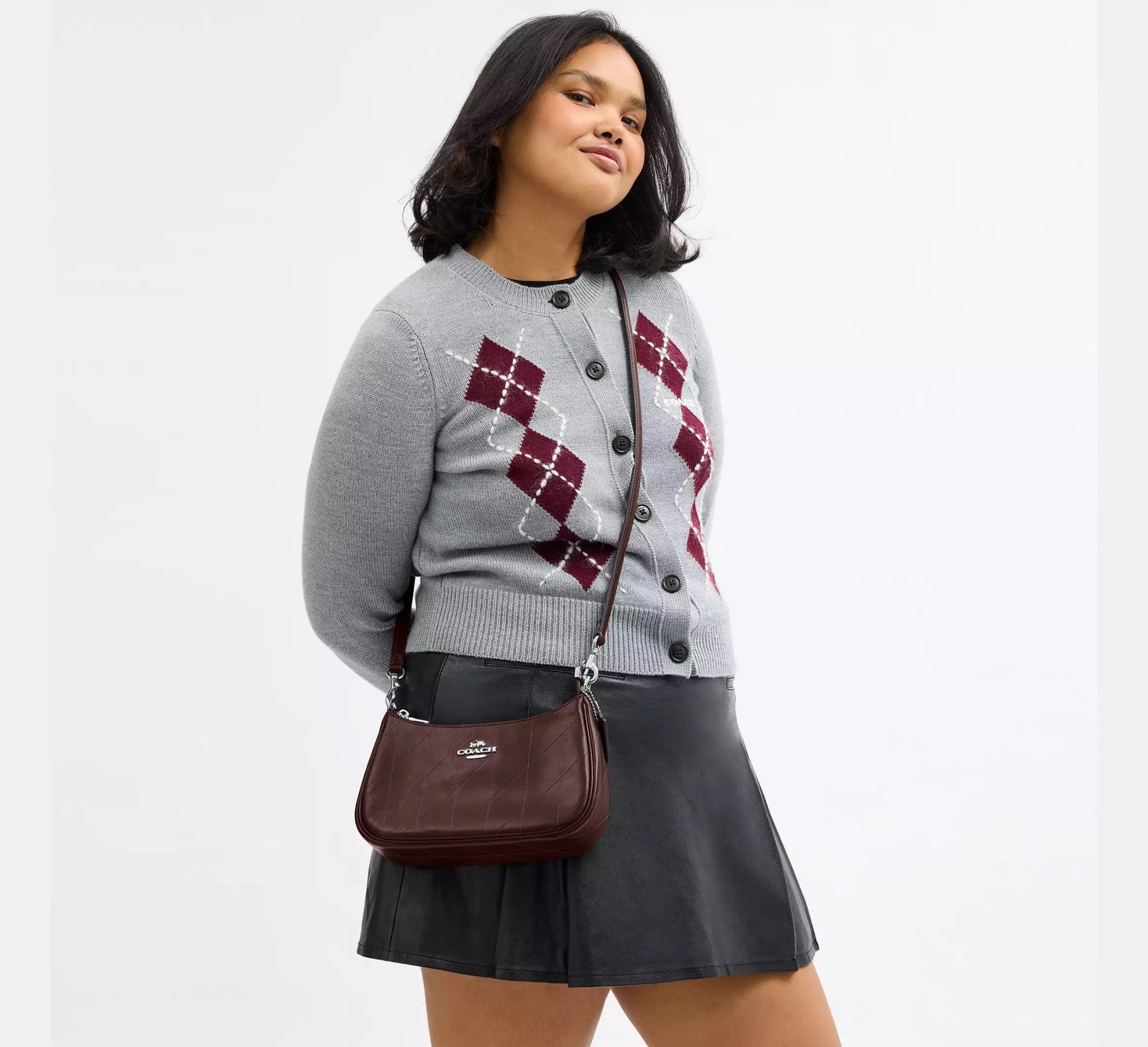  Túi Nữ Coach Teri Shoulder Bag 'Maple' 