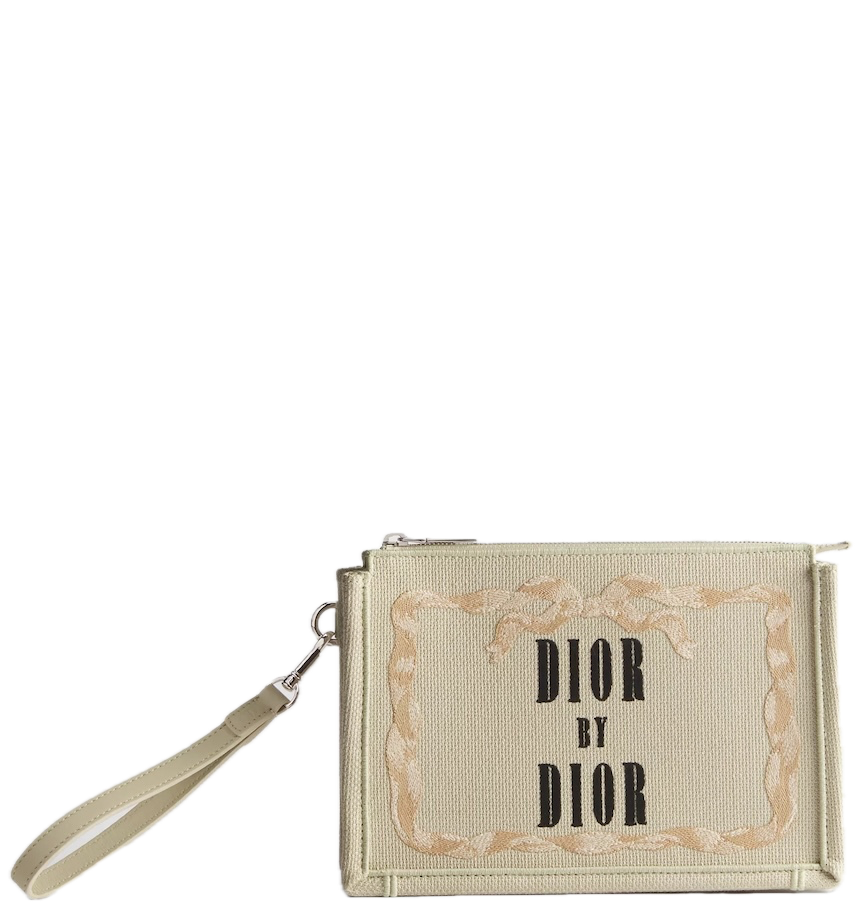  Túi Nữ Dior A5 Triangle Pouch 'Beige' 