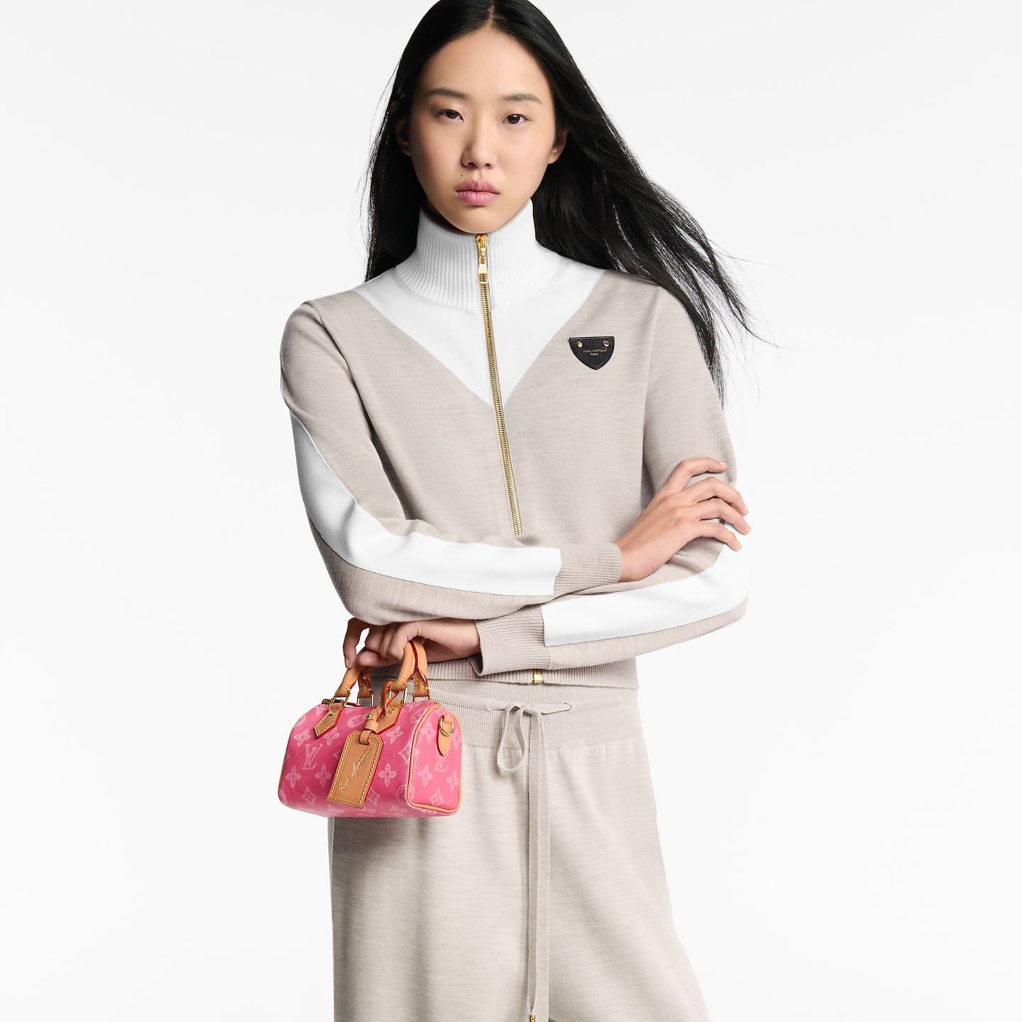  Túi Nữ Louis Vuitton Nano Speedy Bag 'Pink' 