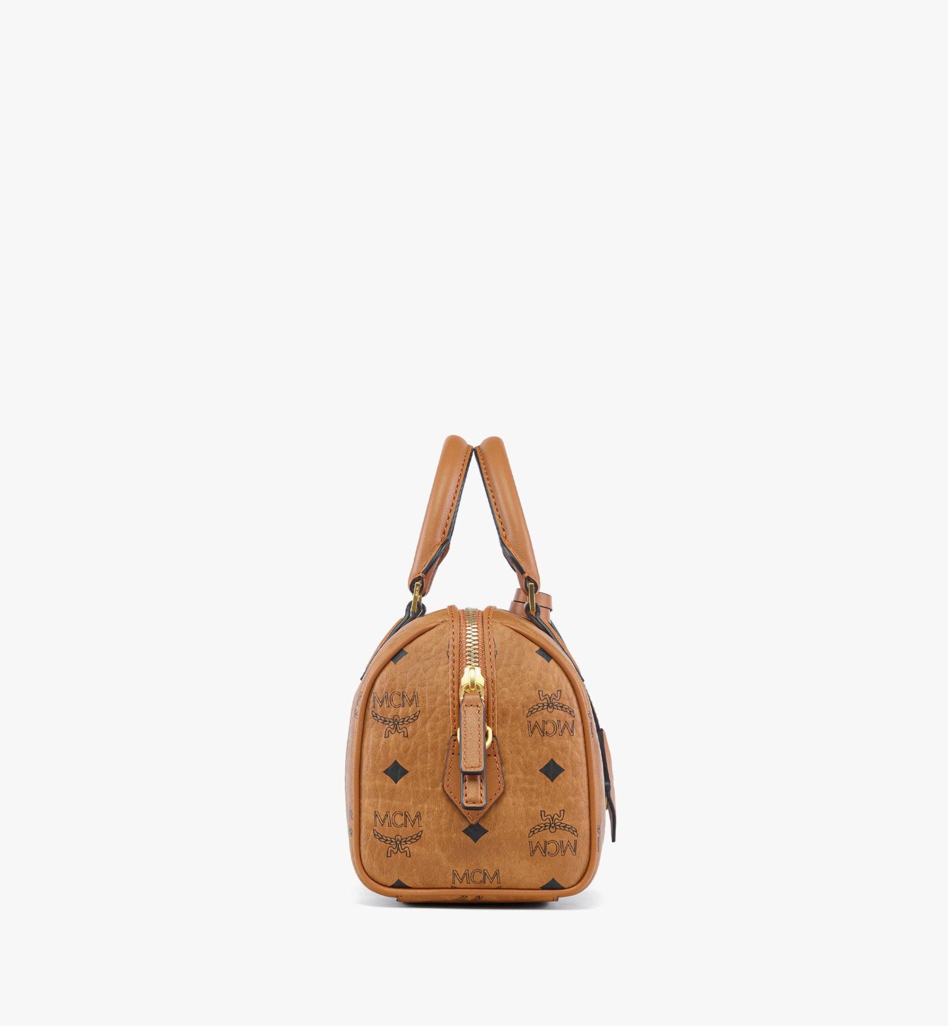  Túi Nữ MCM Ella Boston Bag 'Cognac' 
