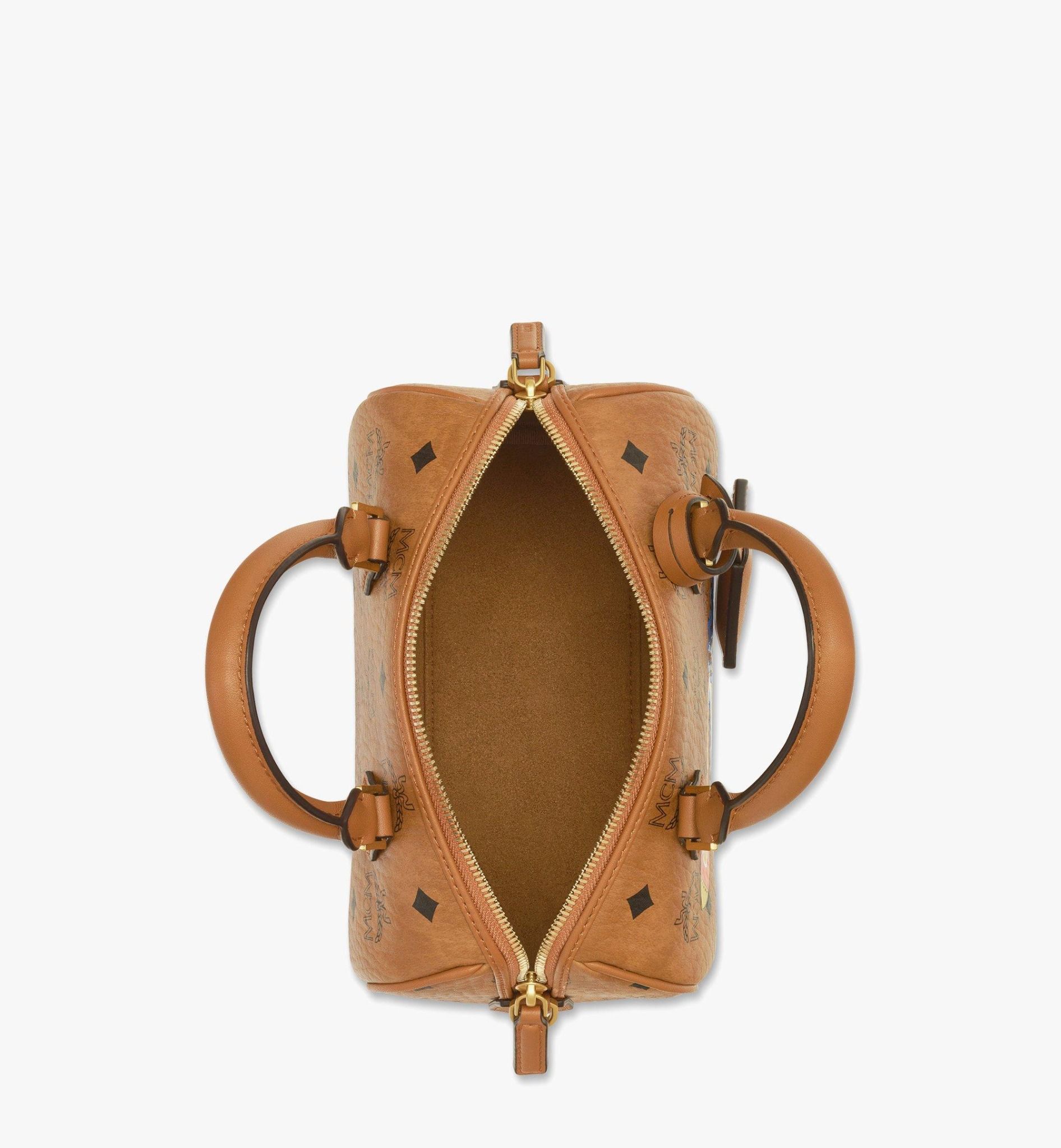  Túi Nữ MCM Ella Boston Bag 'Cognac' 