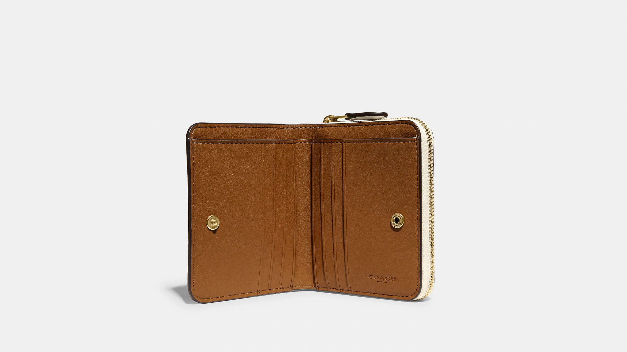  Ví Coach Billfold Floral Print 'Chalk' 