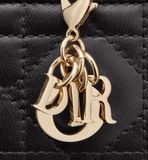  Ví Dior Freesia Card Holder 'Black' 