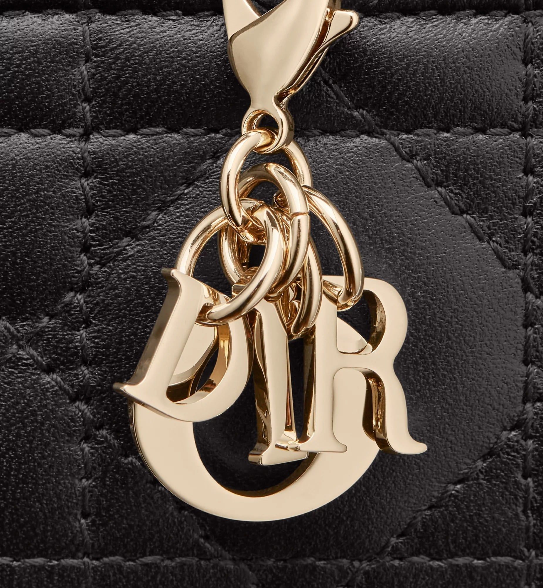  Ví Dior Freesia Card Holder 'Black' 