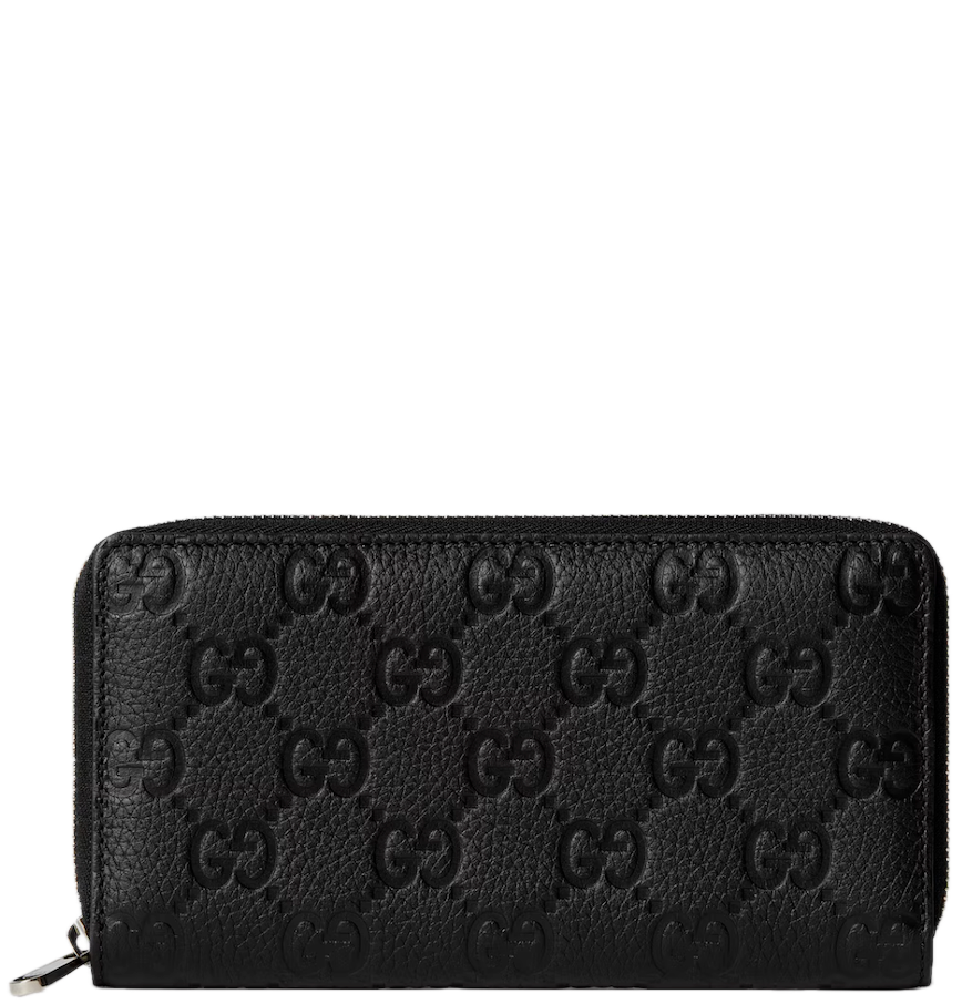  Ví Gucci Zip Around Wallet 'Black' 