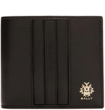  Ví Nam Bally Calfskin Bi-Fold Wallet 'Brown' 