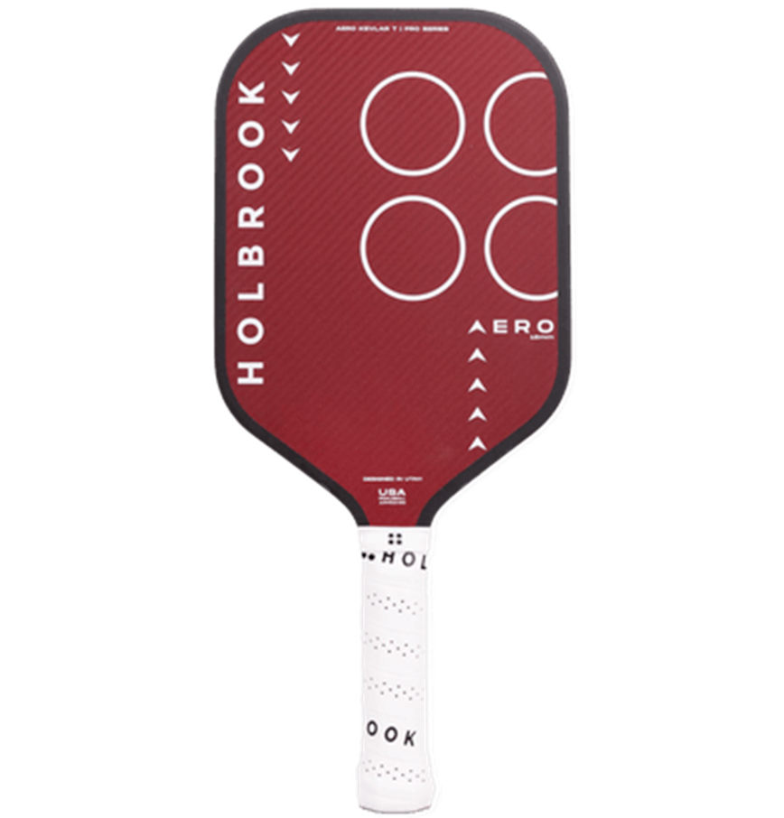  Vợt Pickleball Holbrook Pro Aero Kevlar T 16mm 'Red' 