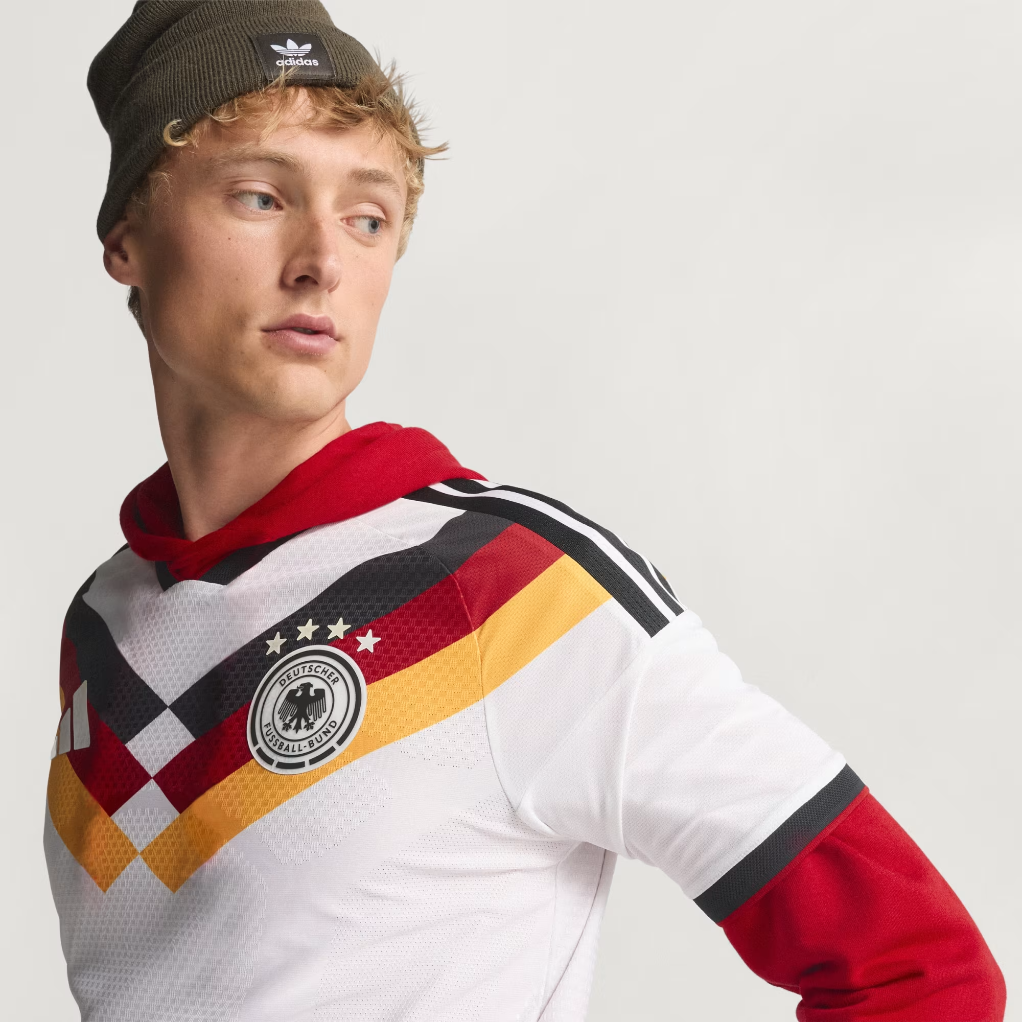  Áo Adidas Germany 26 Jersey Home Authentic 'White' 