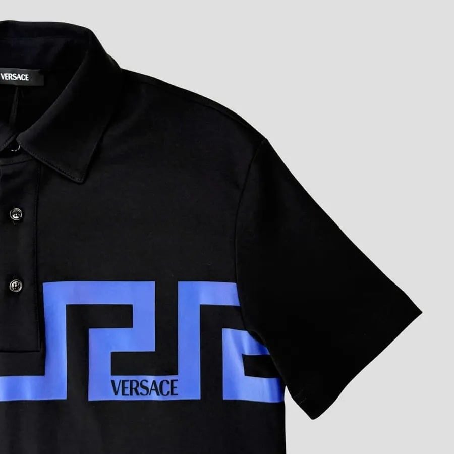  Áo Nam Versace Greco Pattern 'Navy' 
