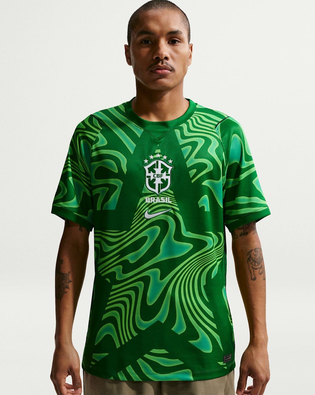  Áo Nike Brazil 2026 Stadium Goalkeeper 'Green' 