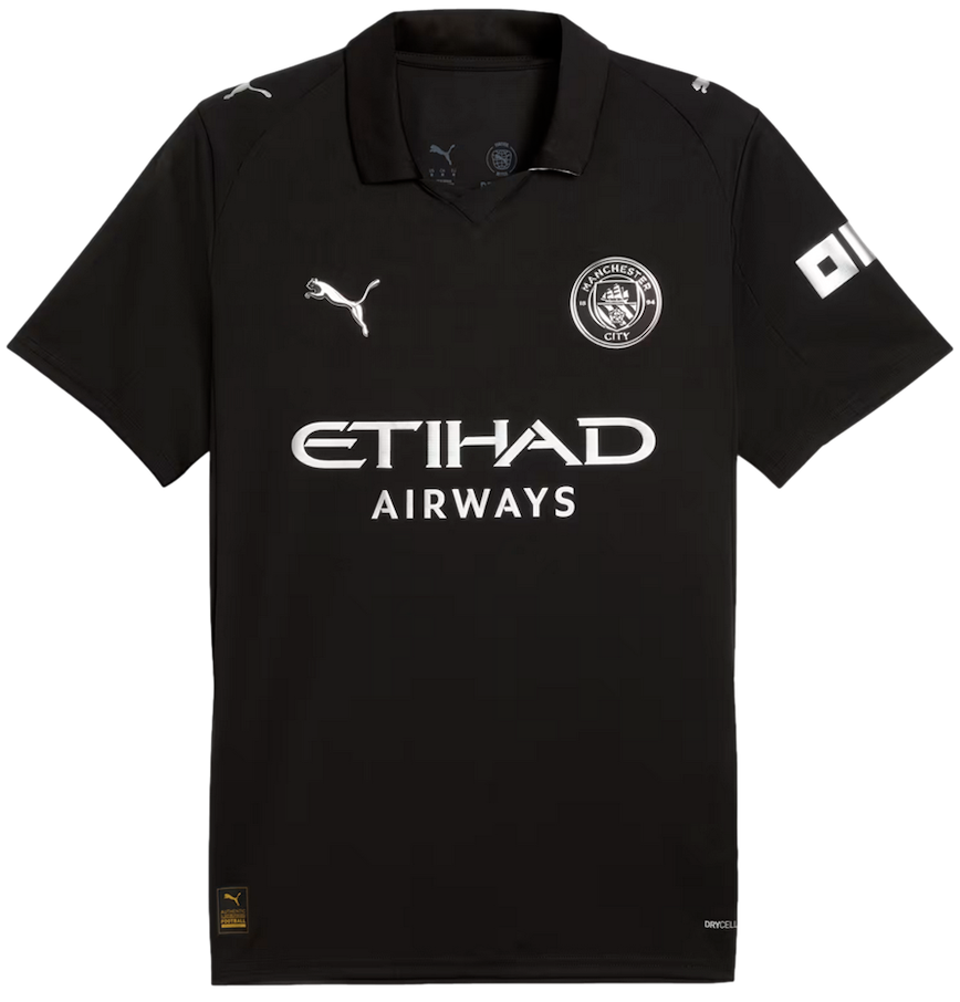  Áo Puma Manchester City 25/26 Away Jersey 'Black' 