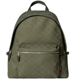  Balo Gucci Canvas Medium Backpack 'Green' 