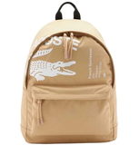 Balo Lacoste Contrast Branded Backpack 'Beige' 