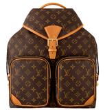  Balo Louis Vuitton Montsouris Cargo Backpack 'Brown' 