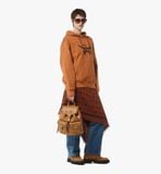  Balo MCM Aren Drawstring Backpack 'Cognac' 