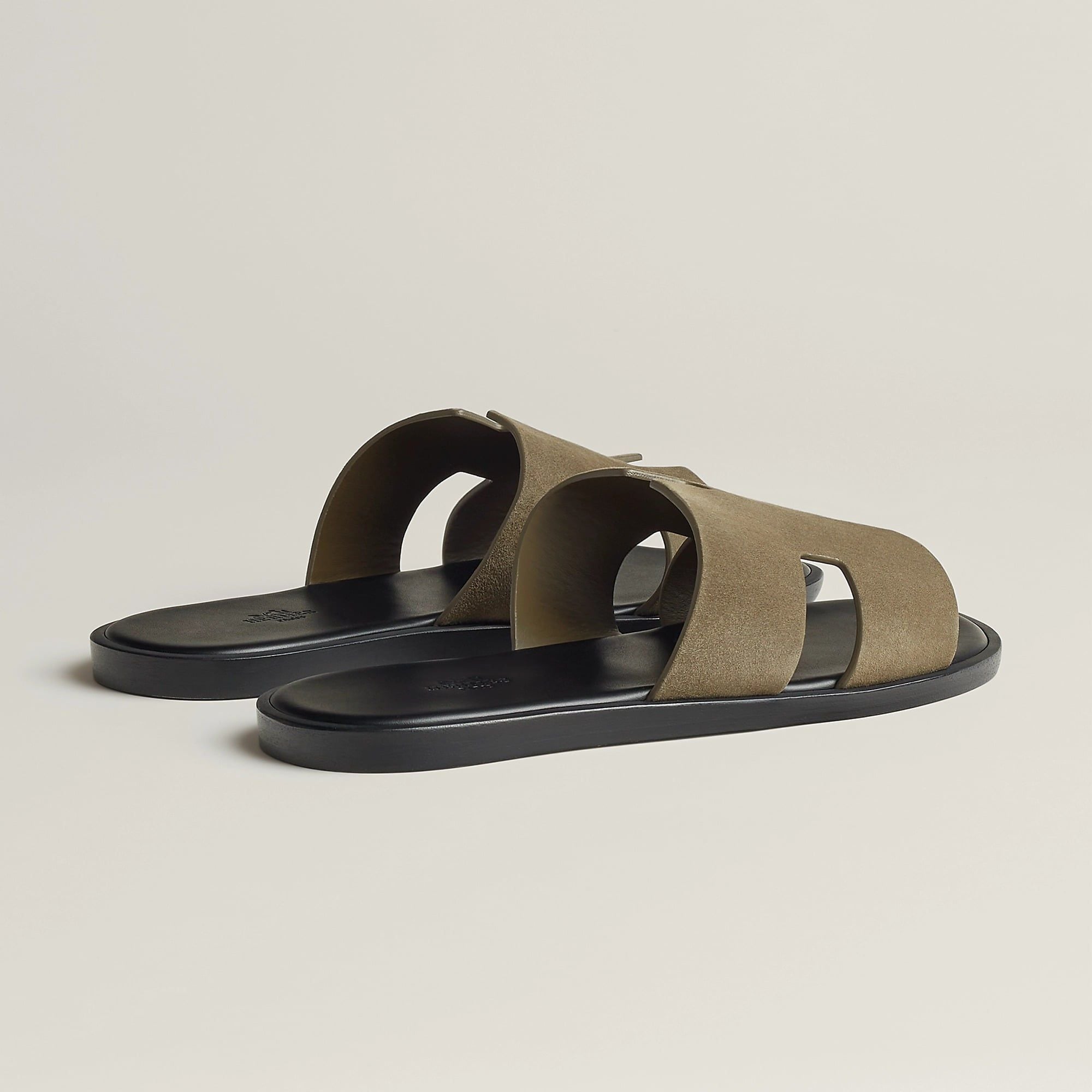  Dép Nam Hermes Izmir Sandal 'Vert Toundra' 