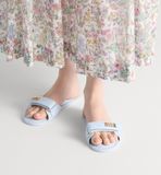  Dép Nữ Dior Lucky Dioract Slide 'Sky Blue' 