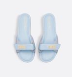  Dép Nữ Dior Lucky Dioract Slide 'Sky Blue' 