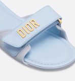  Dép Nữ Dior Lucky Dioract Slide 'Sky Blue' 
