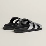  Dép Nữ Hermes Chypre Sandal 'Gris Argenté' 