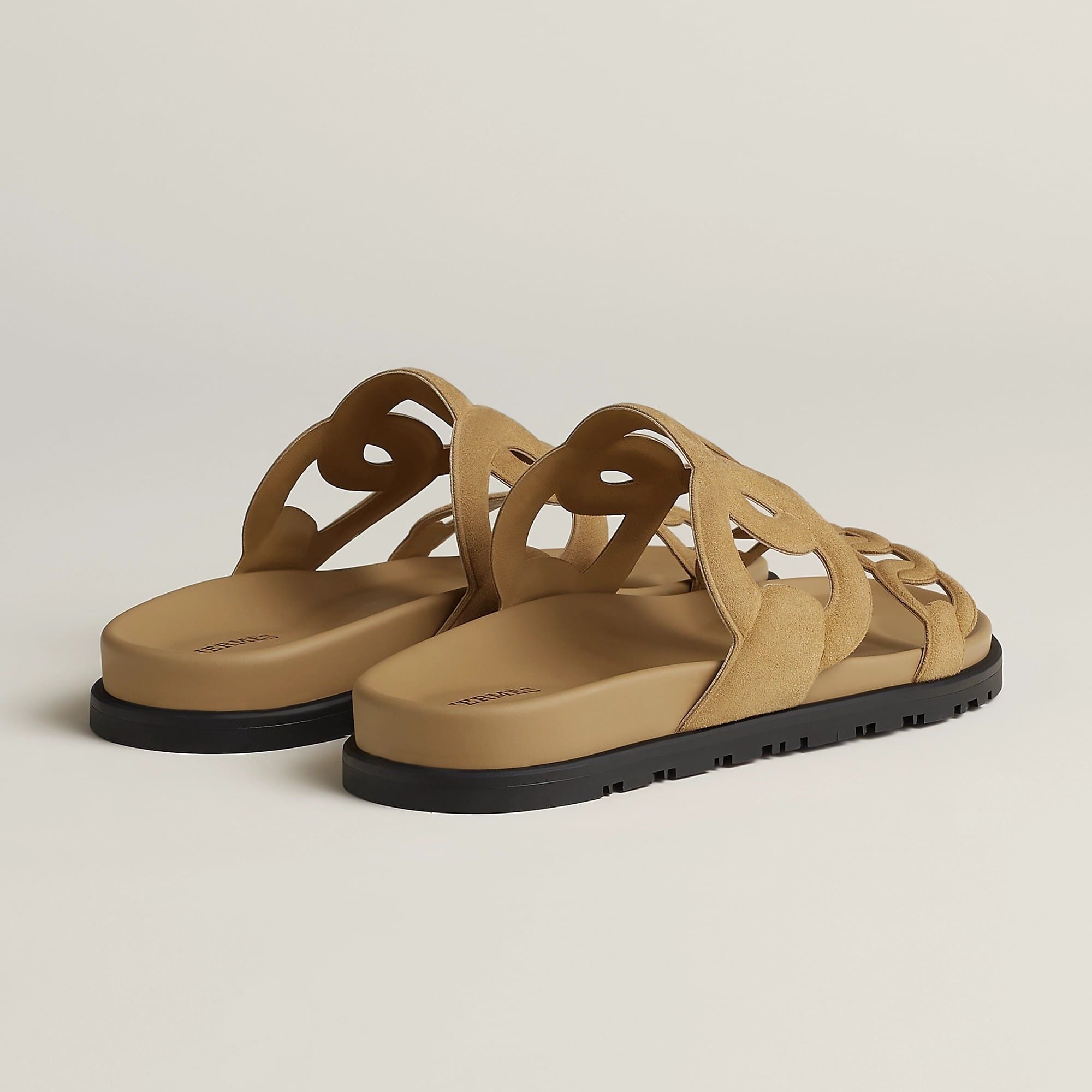  Dép Nữ Hermes Extra Sandal 'Beige Albâtre' 