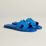  Dép Nữ Hermes Oran Sandal 'Bleu Pacifique' 