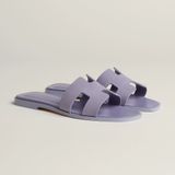  Dép Nữ Hermes Oran Sandal 'Violet Glycine' 