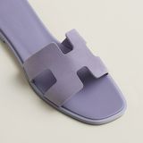  Dép Nữ Hermes Oran Sandal 'Violet Glycine' 