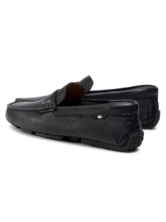  Giày Nam Bally Pavel Moccasin Leather 'Black' 